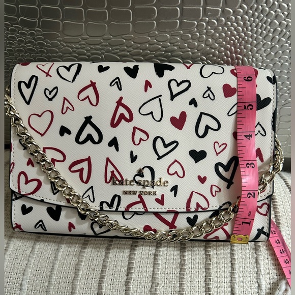 🔥 KATE SPADE Hearts Crossbody (NWOT) - Picture 6 of 7